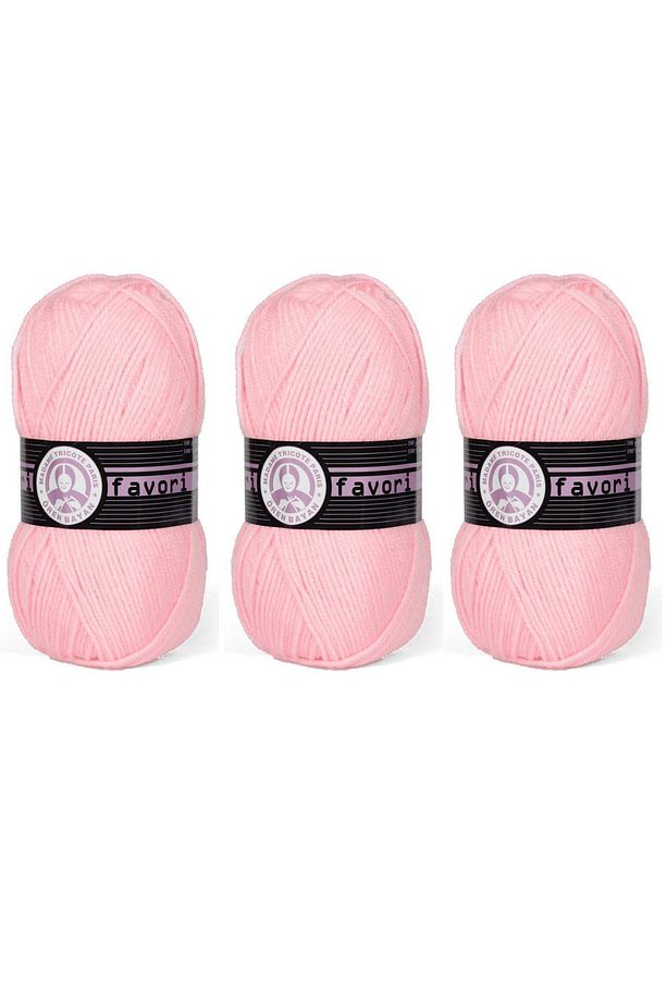 Ören Favori El Örgü Ipi Pembe 039 3 Adet - 1