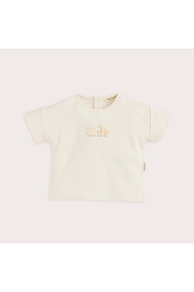 Jungle Tshirt Ekru - 1