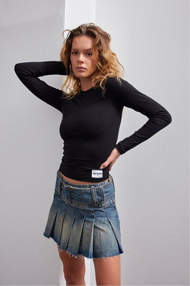 Μακρυμάνικο μπλουζάκι Basic Crew Neck - 6