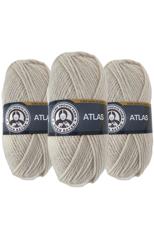 Atlas El Örgü Ipi 113 3 Adet - 1