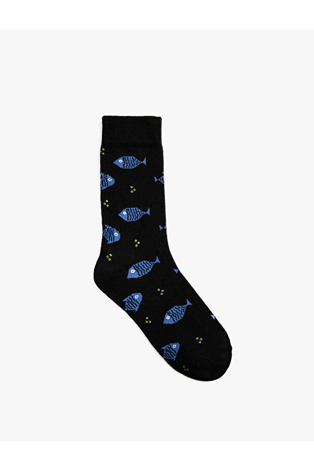 Fish Patterned Socks