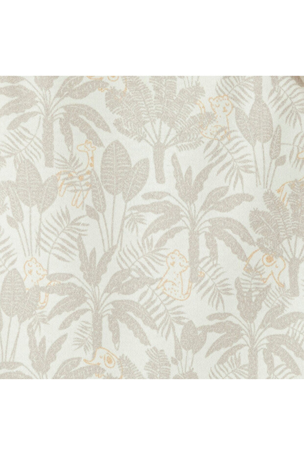 Jungle Baskılı Body Ekru - 3