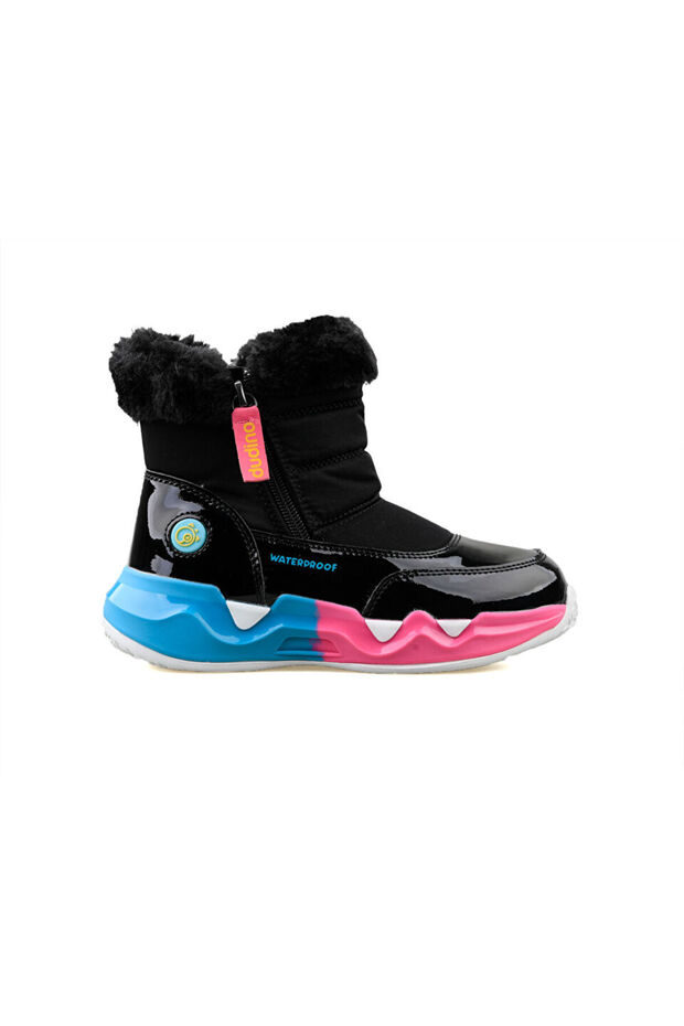 10A104 Nozy Black Children's Daily Boots 10A104-Nozy-Black Black