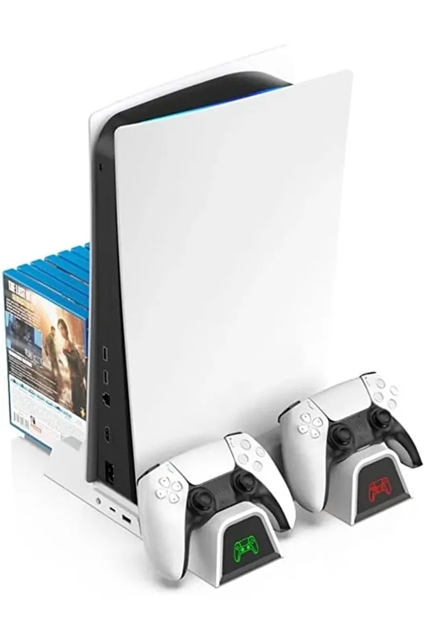 Hepu TP5-1511 PS5 Şarj ve Soğutucu Stand | DualSense Uyumlu Hızlı Şarj İstasyonu - 3