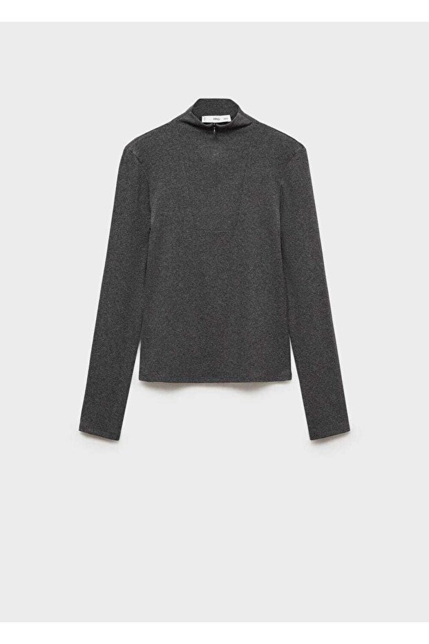 Omuzları vatkalı elbise - 3