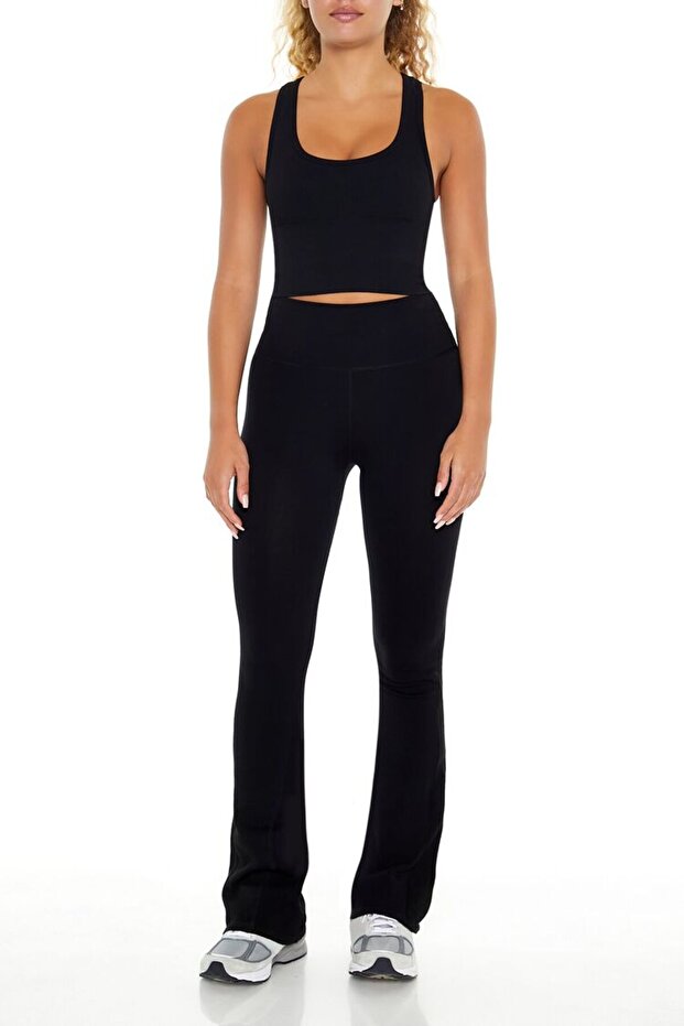 Active Dikişsiz Crop Atlet - 2