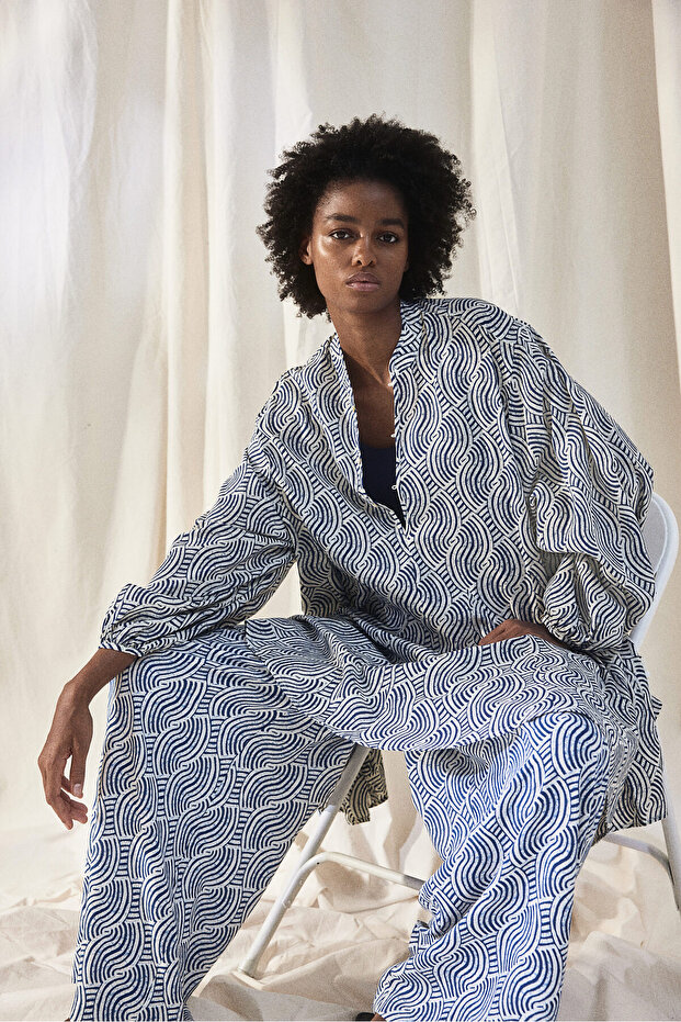 Makrome Kemerli Elbise - 2