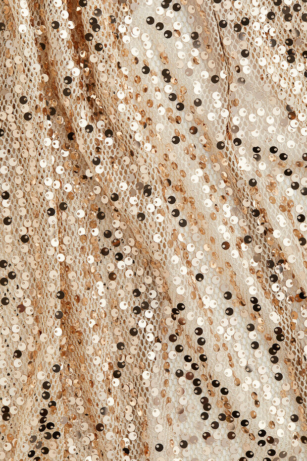 Pullu File Elbise - 3