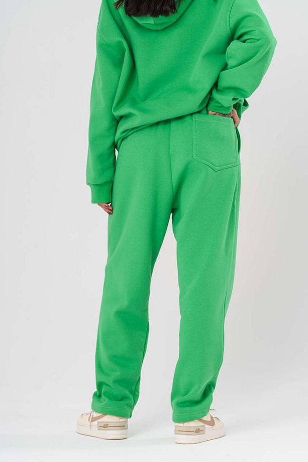 Basic Şardonlu Baggy Eşofman Alt - 3