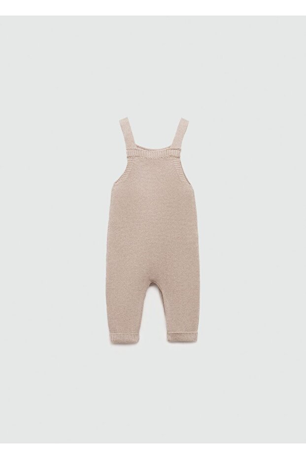 Pamuklu triko tulum - 2