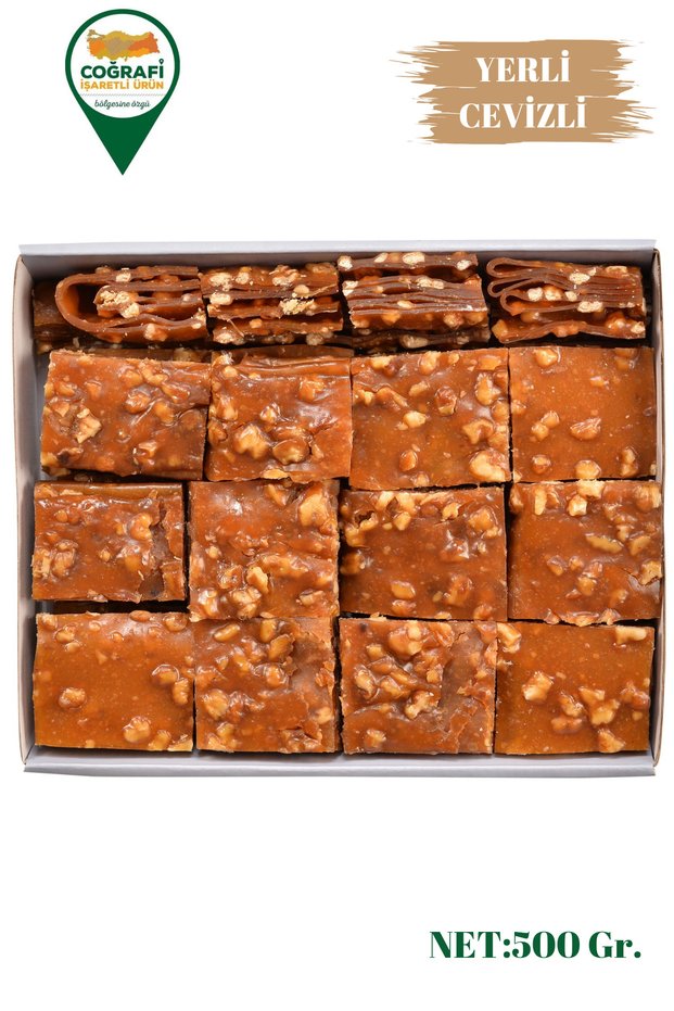 Walnut Mulberry Pestili Special from Gümüşhane 500Gr Gift Packaging
