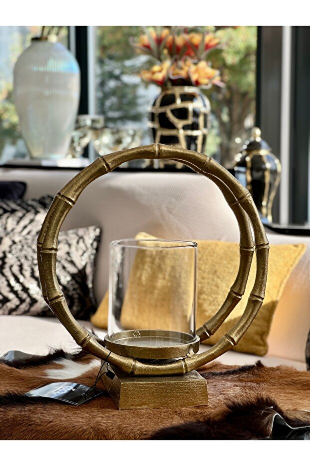 GOLD BAMBUŞAMDAN 32 CM - 5