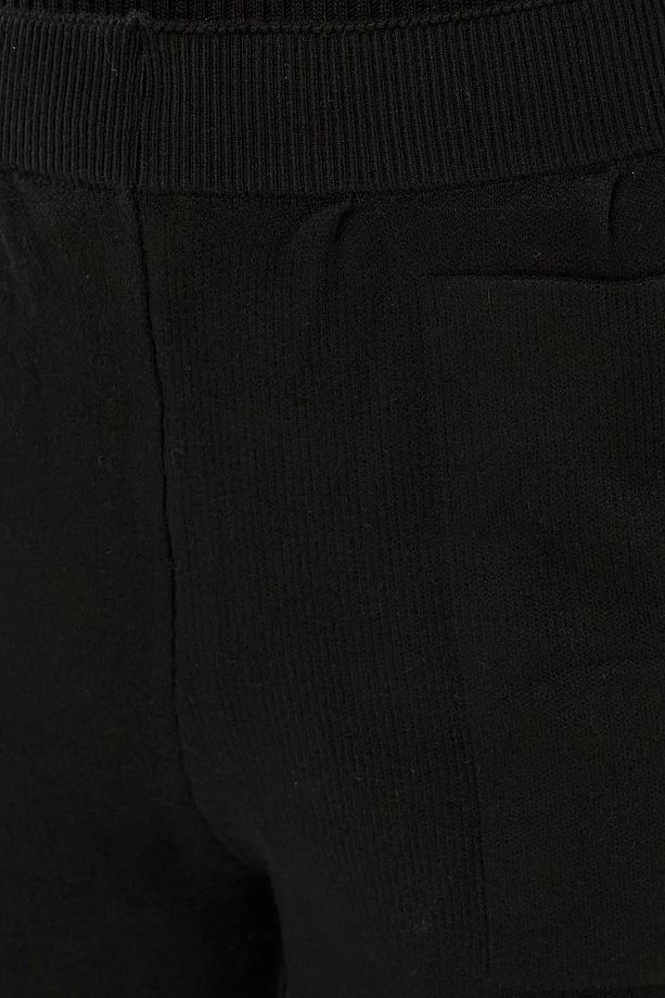 Yüksek Bel Triko Jogger Pantolon - 5