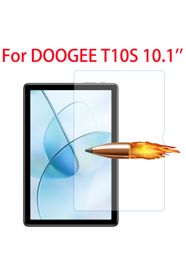 1PC Doogee T10s Tempered Glass Screen Protector For DOOGEE T10S 10.1 inch Tablet Protective Film For
