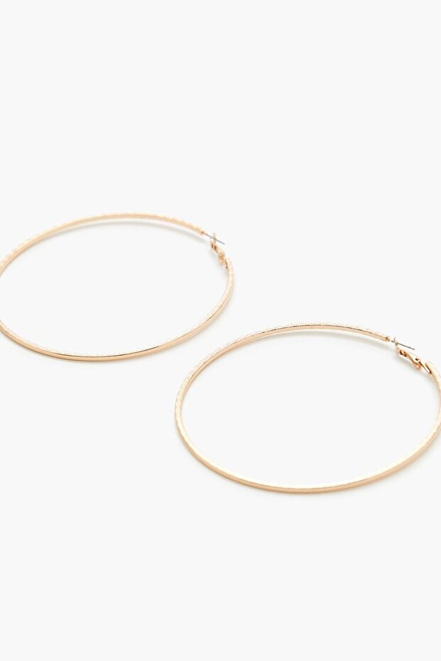 Desenli Halka Küpe - 2