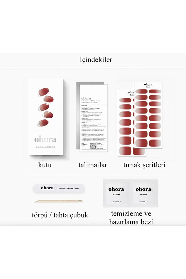 N Fig Jam Jel Tırnak 30 Adet, 2 Kullanım - 8