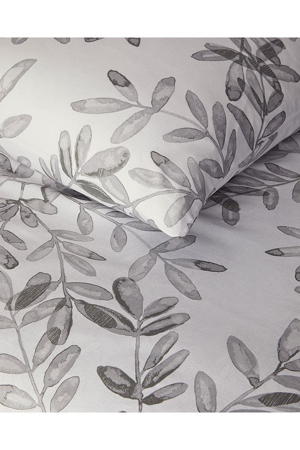 Olive Twig Krep Tek Kişilik Nevresim Takımı Zeytin Yeşili - 2