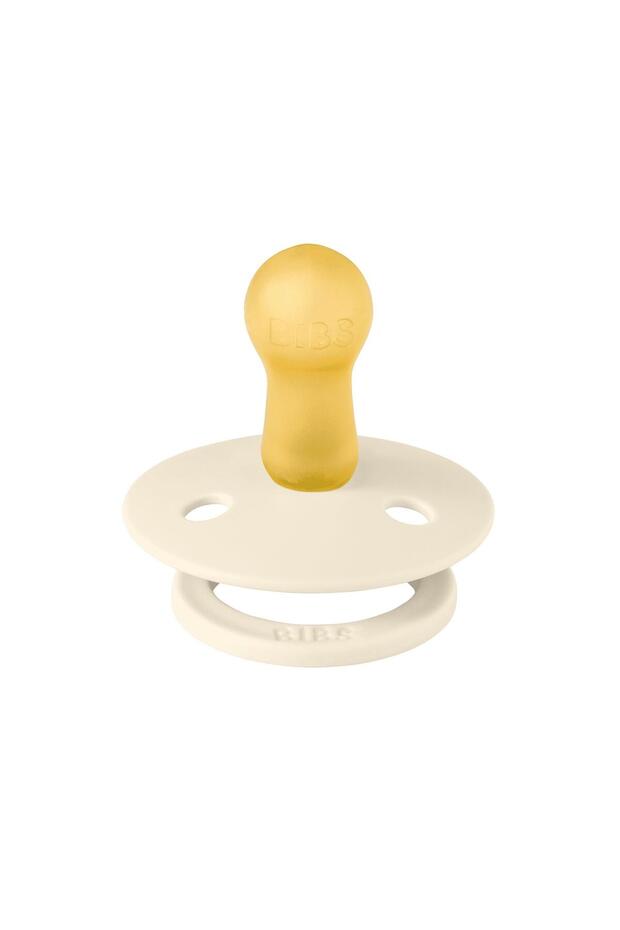 Studio Colour Block Kauçuk Emzik - Ivory/ruby 6+ Ay - 2