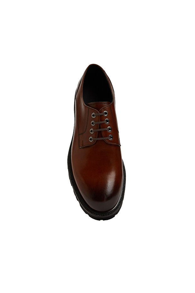 Taba Erkek Deri Ayakkabı - 4