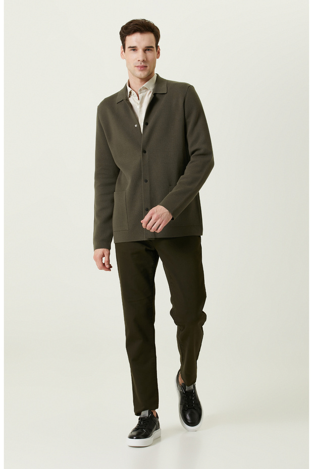 Haki 5 Cepli Pantolon - 1