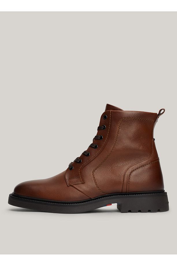 Deri Kahve Erkek Bot HILFIGER COMFORT LWT LTH BOOT - 3