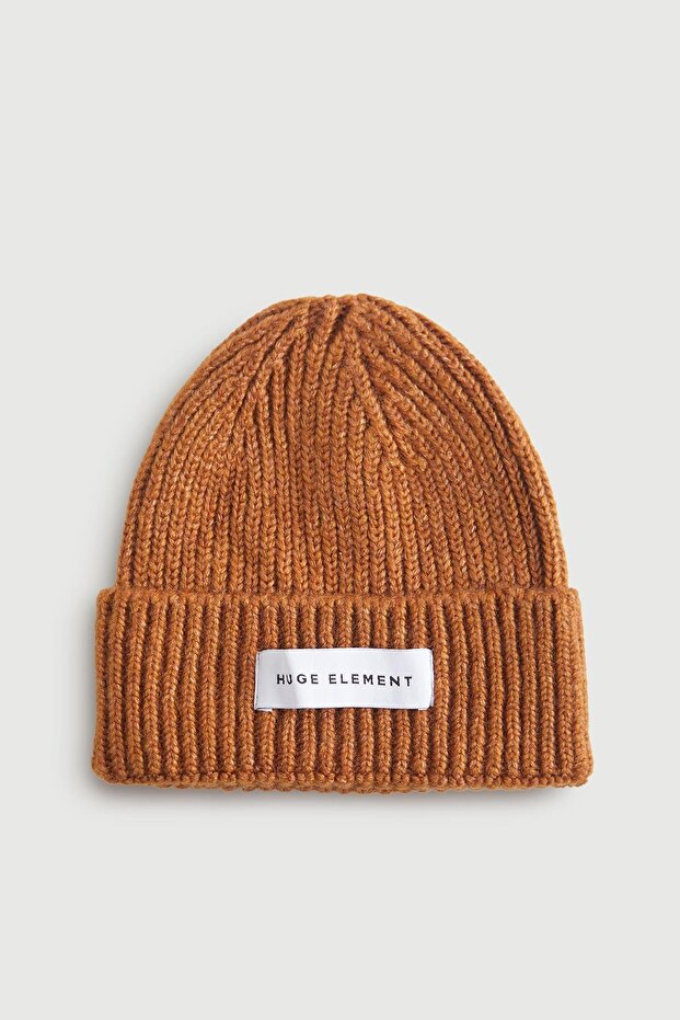 Huge Beanie - Light Brown - 1