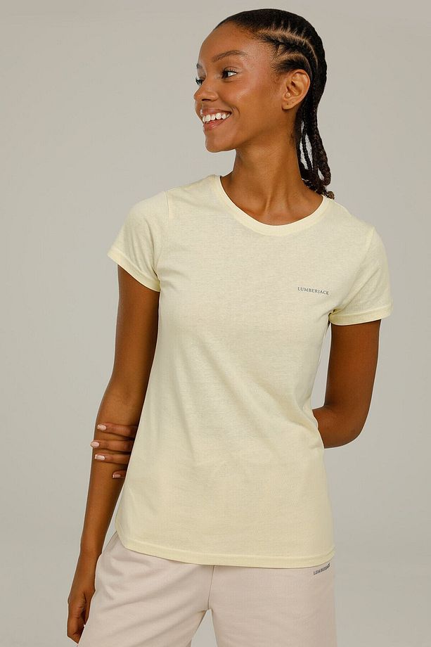 Ct122 Basıc C Neck T-shır Kadın Kısa Kol T-shirt Ct122 Basıc C Neck T-shır - 5