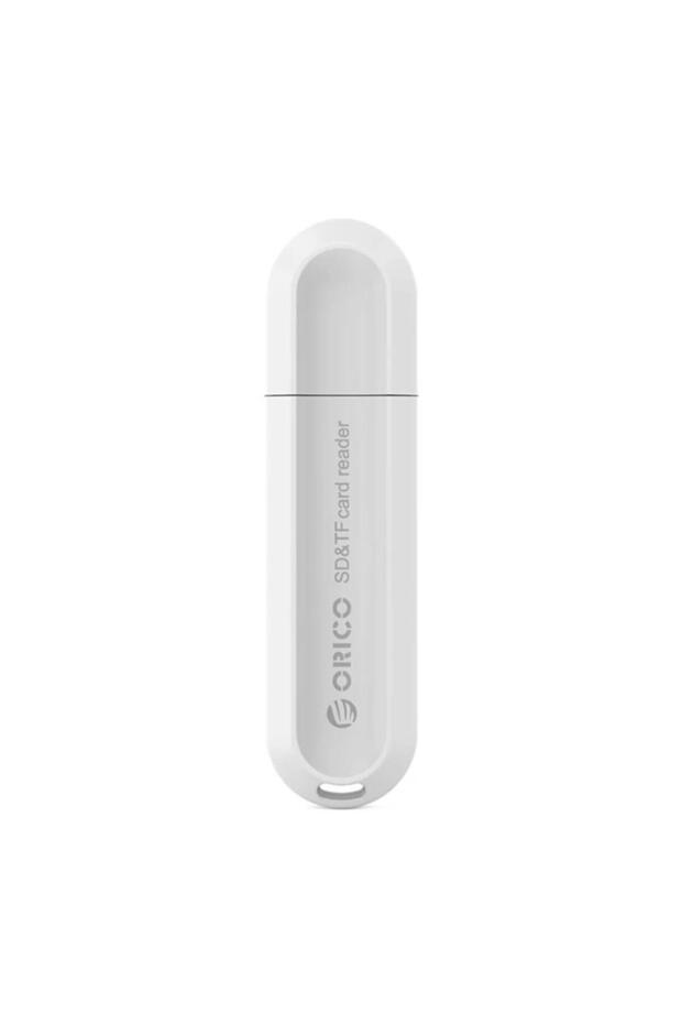 قارئ بطاقات CRS21 USB 3.0 SD TF Micro SD باللون الأبيض - 1