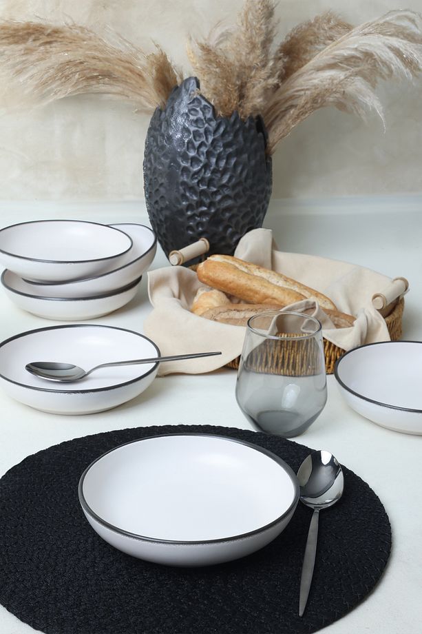 Simply Nordic Yemek Tabağı 18 Cm 6 Adet 19985 - 2