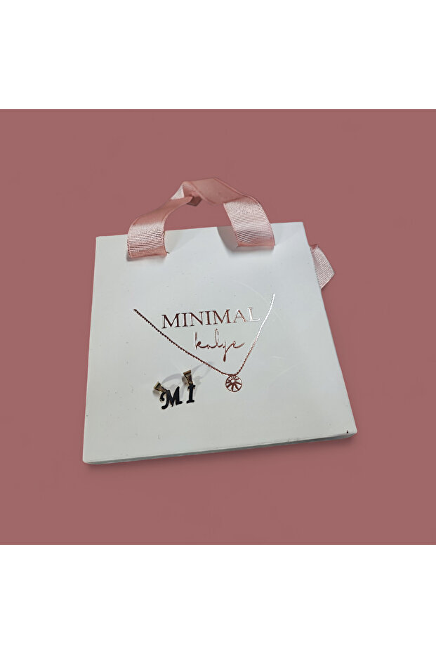 Altın Harf Kolye Ucu "Monotype" - 6