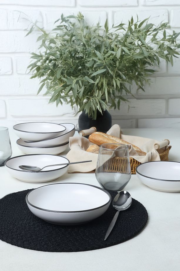 Simply Nordic Yemek Tabağı 18 Cm 6 Adet 19985 - 3