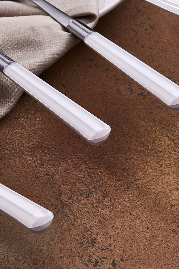 Fluca 5 Parça Servis Seti Beyaz - 5