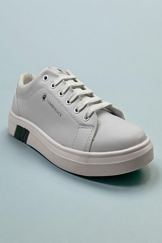Tina 101417698 White Green Women's Casual Sneaker