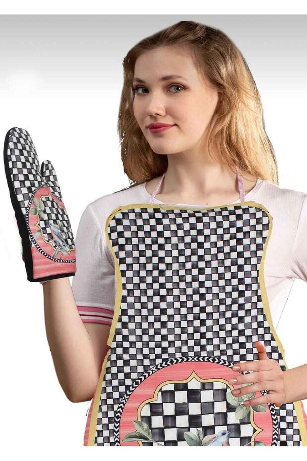 Paradise Mutfak Önlük Seti 3 Parça - 2