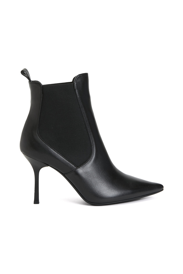 Siyah Kadın Deri Bot - 2