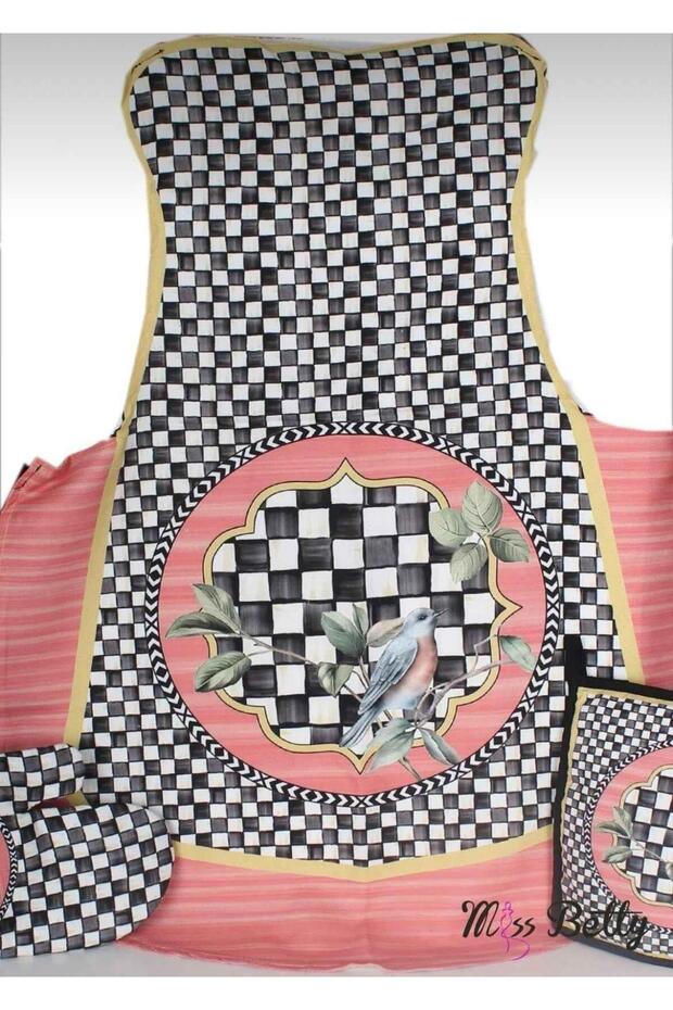 Paradise Mutfak Önlük Seti 3 Parça - 1