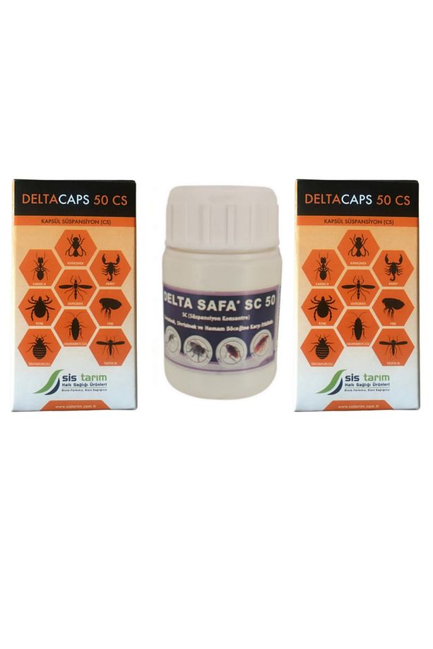 CS50 25ML 2 Adet/DeltaSafa 50ML Tüm Böcek Türleri İçin İlaç - 1