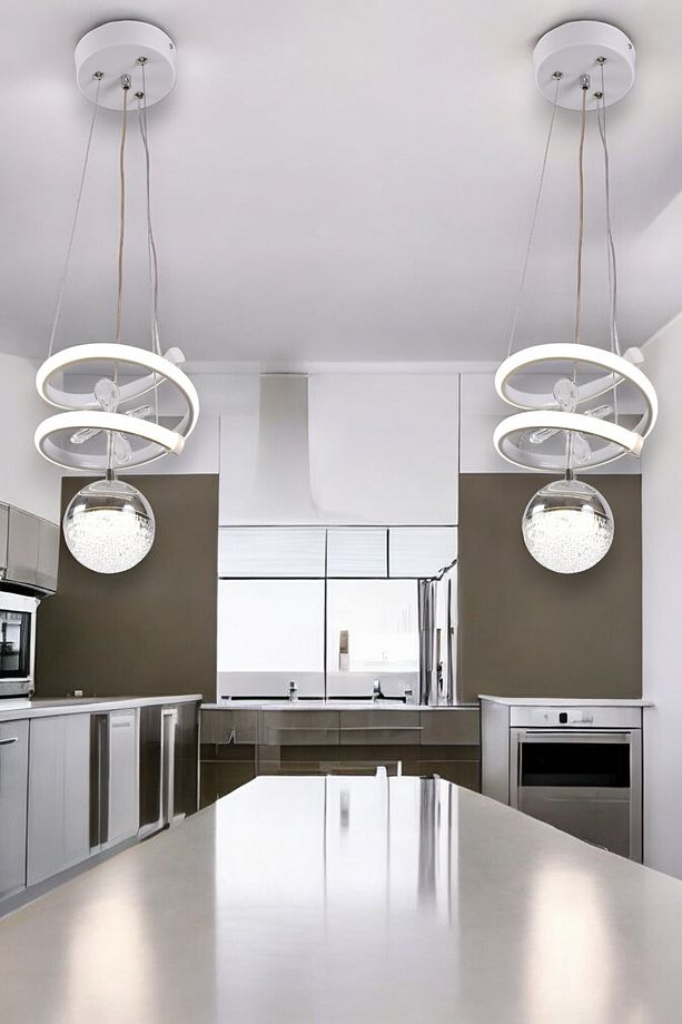 HELEZON KAMPANYALI LEDLİ 2 ADET MODERN AVİZE - 3