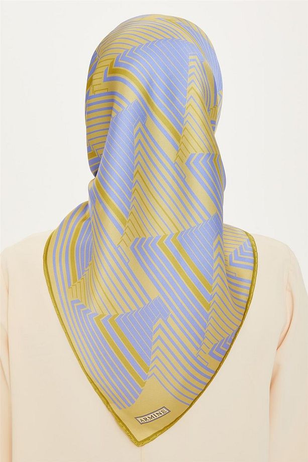 10 Twill Ipek Eşarp 9218d - 2