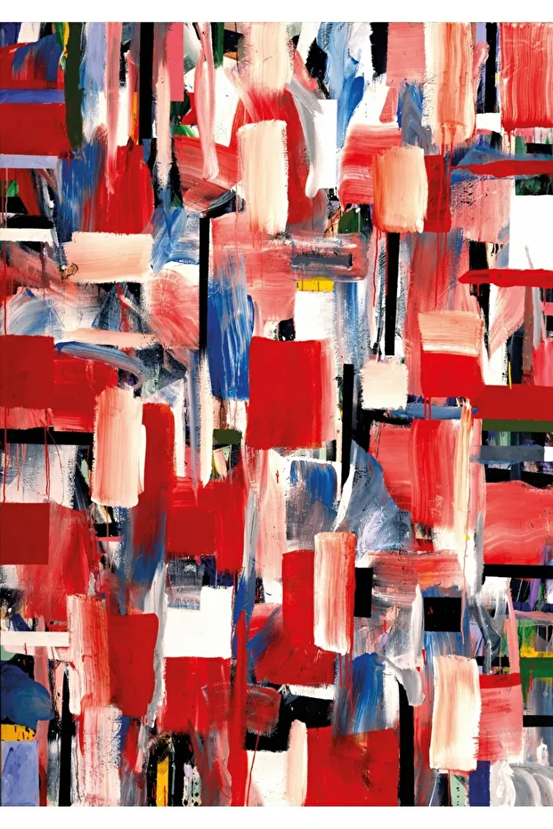 Untitled Abstract Composition 1000 Parça Puzzle - 6