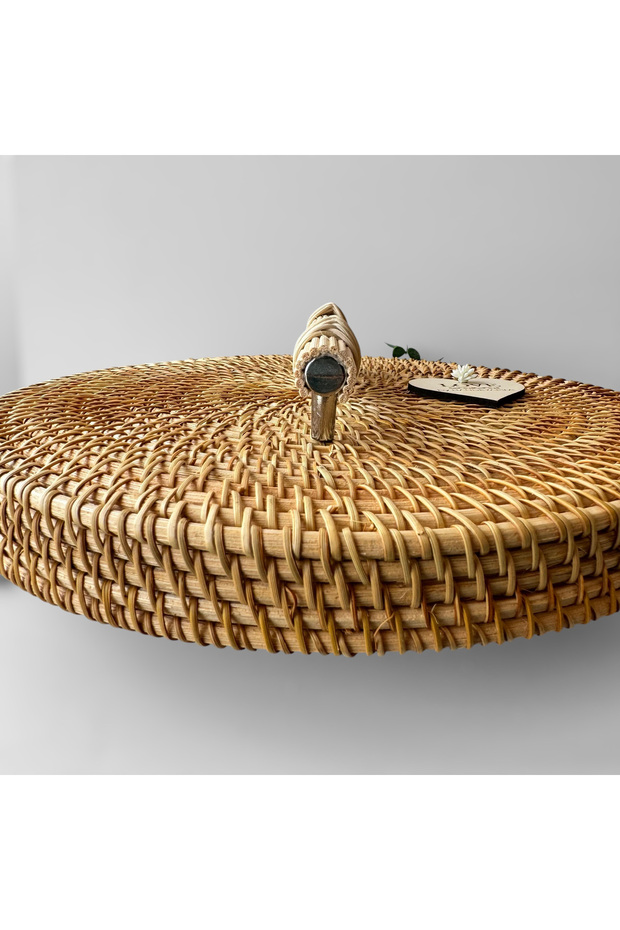 96 mm Rattan Kulp -Dolap Kulp -Çekmece Kulp- Hasır Kulp- ahşap kulp- 9.6 cm kulp-uzun kulp - 2