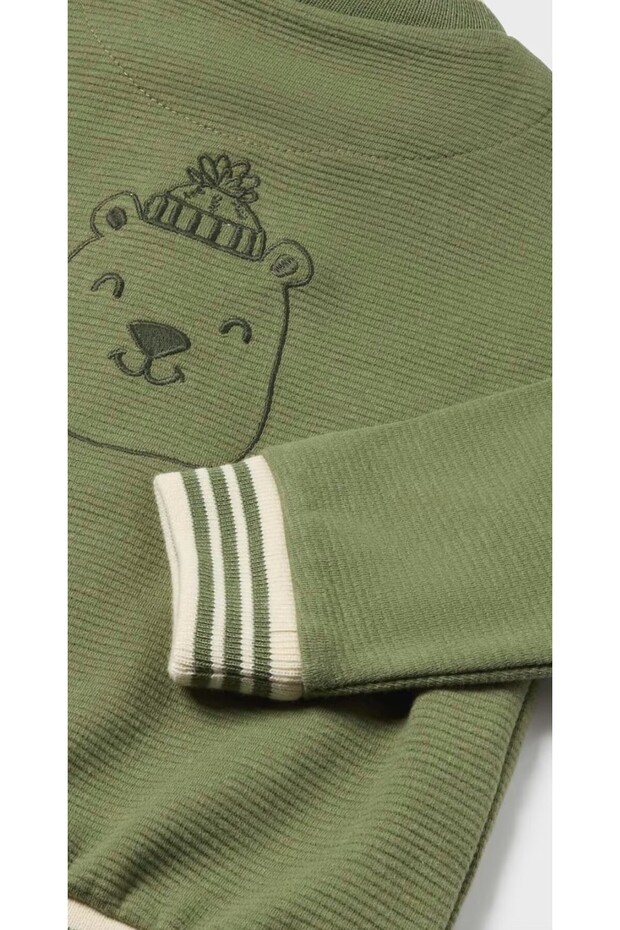 Erkek Bebek Örme Kolej Mont - 2