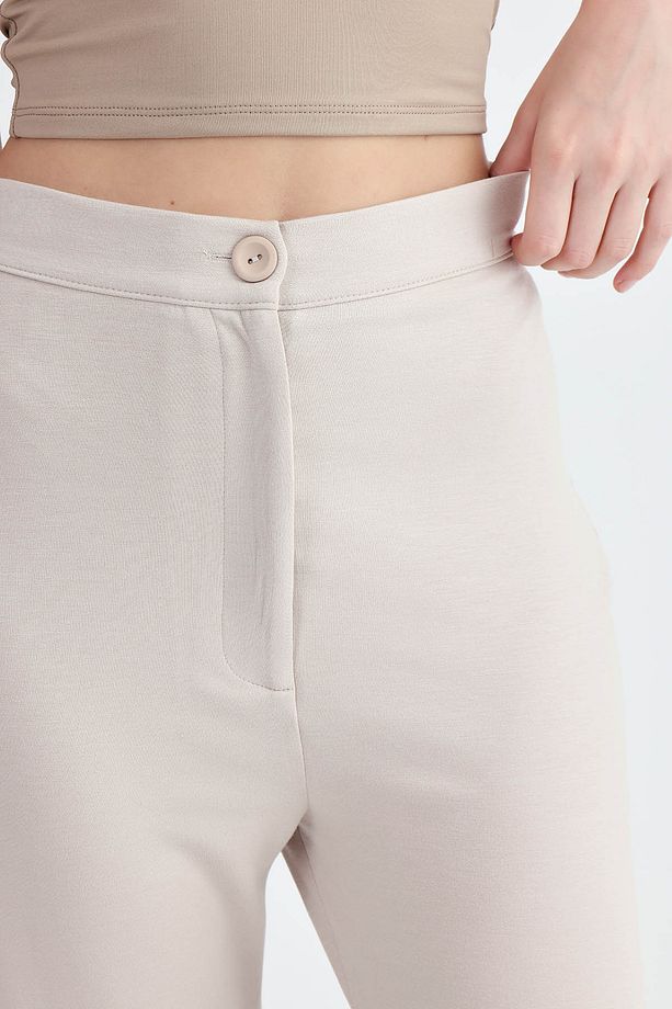 İspanyol Paça Modal Kumaş Streç Pantolon - 4