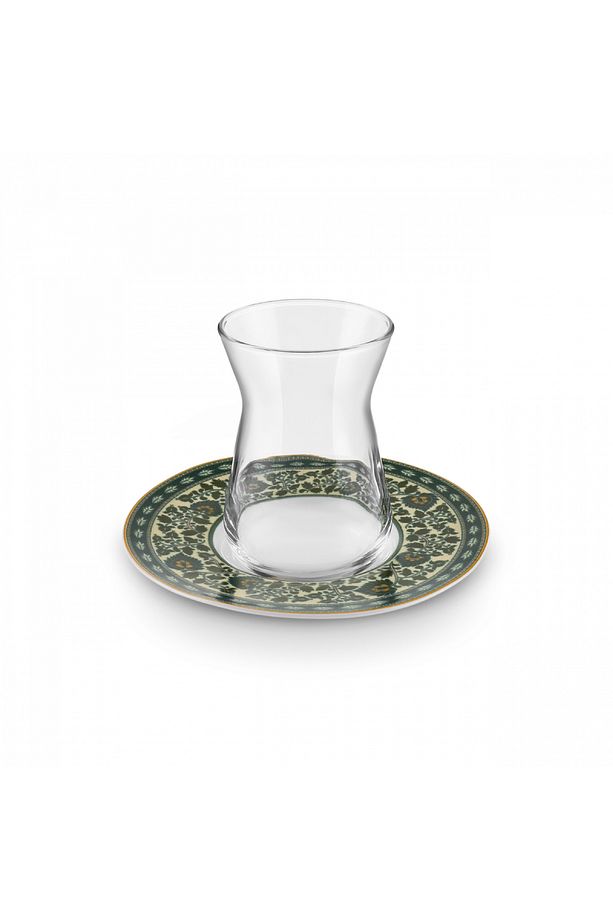 Piyale 6 Kişilik 12 Parça Çay Seti Multicolor 132 Ml - 5