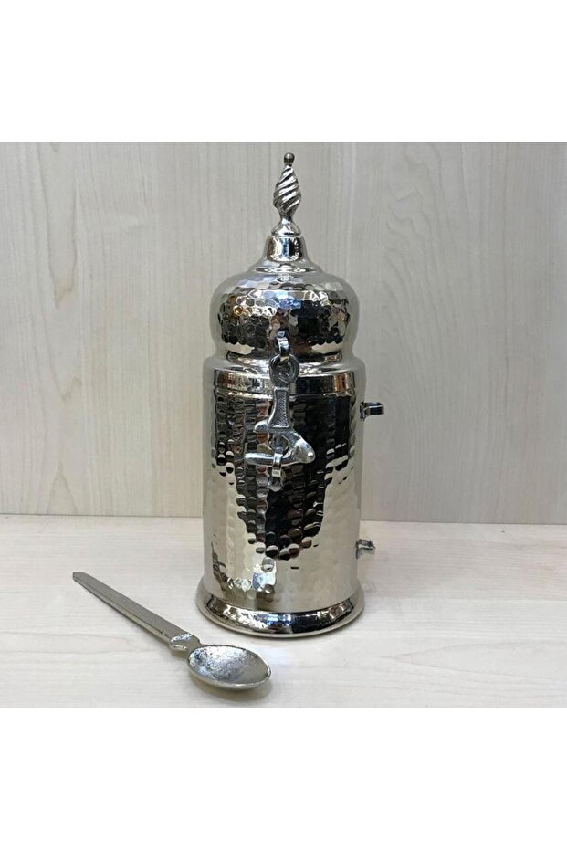 علبة قهوة نحاسية مزورة يدويًا - 2