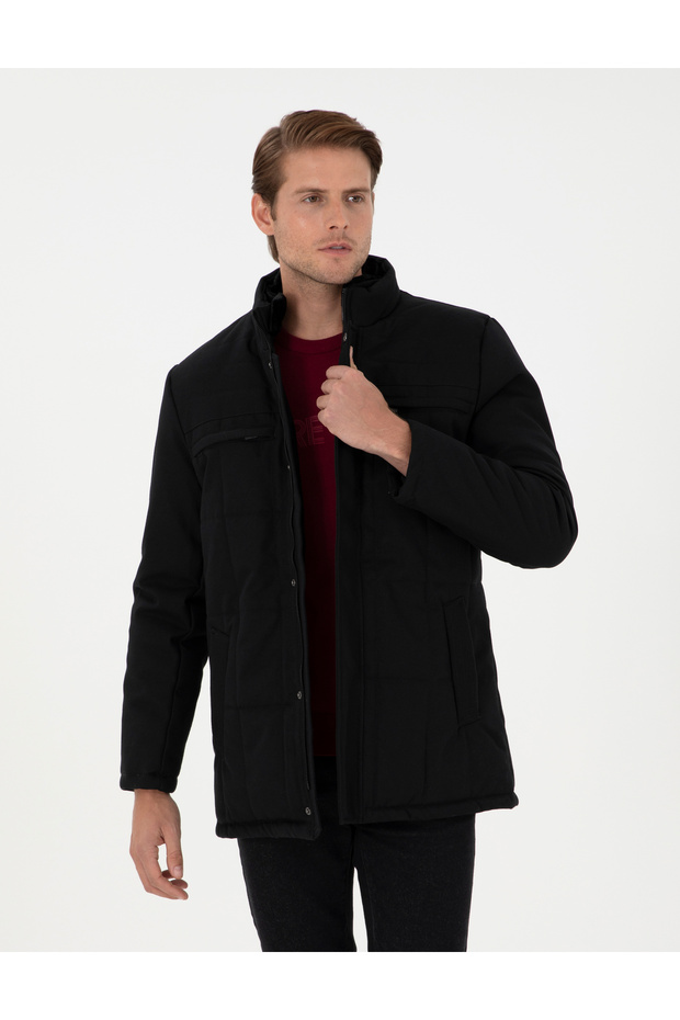 Siyah Basic Mont 50292872-VR046 - 1