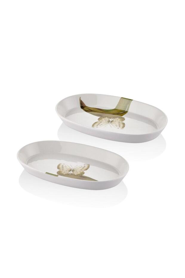 Blanche Pit Serving Plate Set of 2 30x17 Cm Bln0008