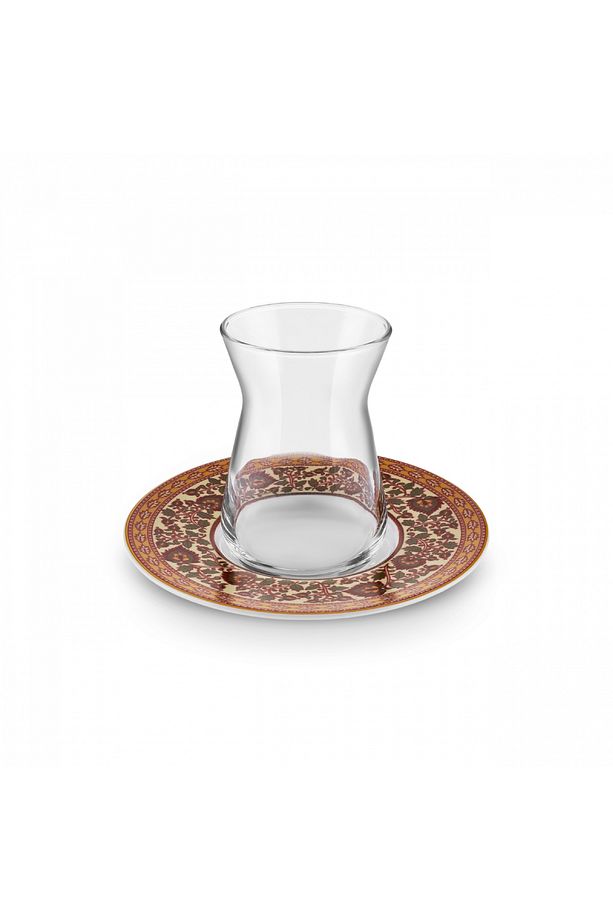 Piyale 6 Kişilik 12 Parça Çay Seti Multicolor 132 Ml - 7