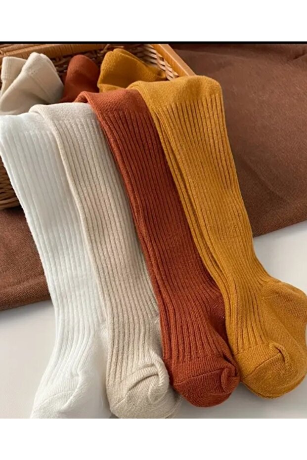 Baby and Kids Killotlu Socks 4 Seasons 4 Pieces