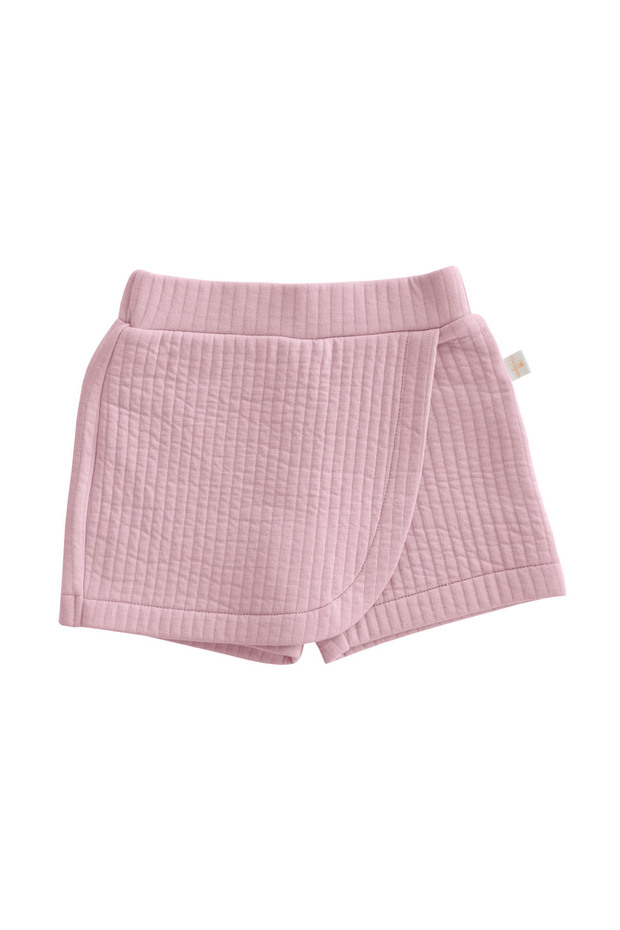 Quilted Shorts Skirt